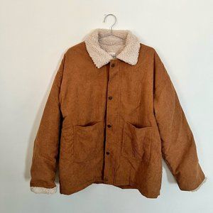 Promesa Corduroy & Sherpa Jacket, Size L